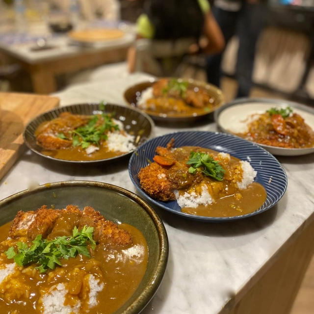娘の誕生日奮闘日記（２）前夜祭はチキンカツカレー
