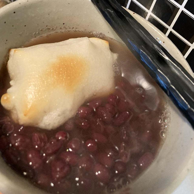 小豆を煮る♪