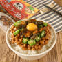 ピリッと辛い★キューちゃん納豆ご飯