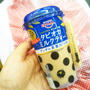タピ活☆しまパトからのタピオカミルクティー