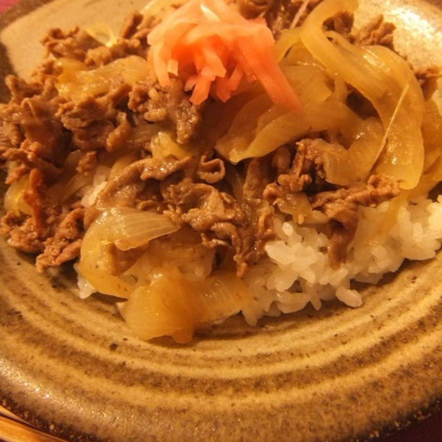 つゆだく牛丼