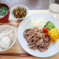 豚肉の本みりんマスタード焼き