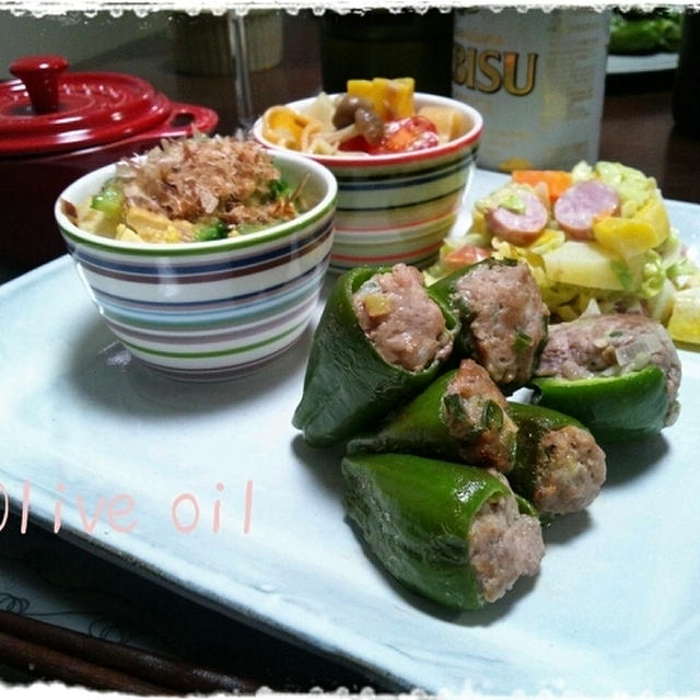野菜た～っぷりワンプレート晩ご飯♪