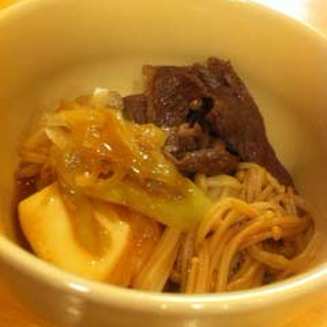 小鉢 de すき焼き