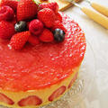 ❁フレジェ❁フランス版ショートケーキ/苺の美味しい季節♡春休みのおもてなしや母の日にも♪ by satorisuさん