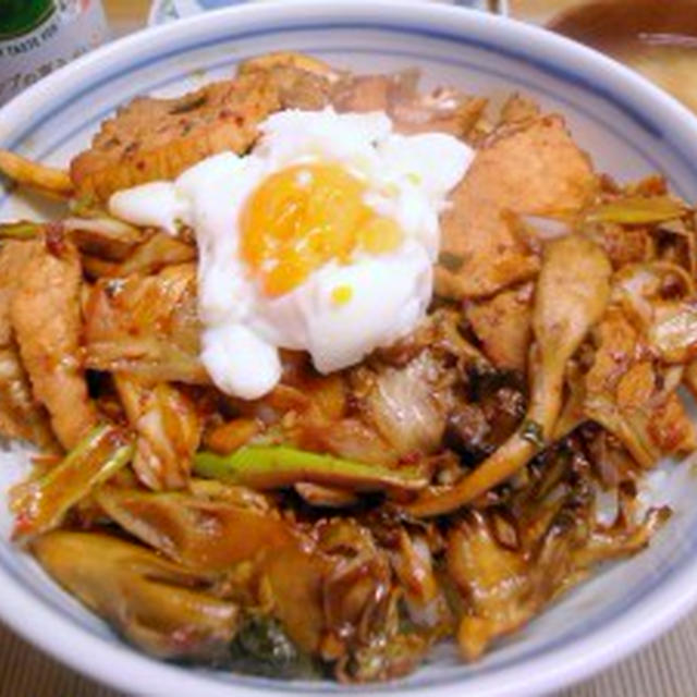 豚キムチ丼・回想