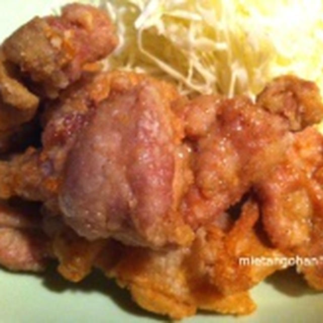 あっさり簡単塩からあげ、と、肉欲。