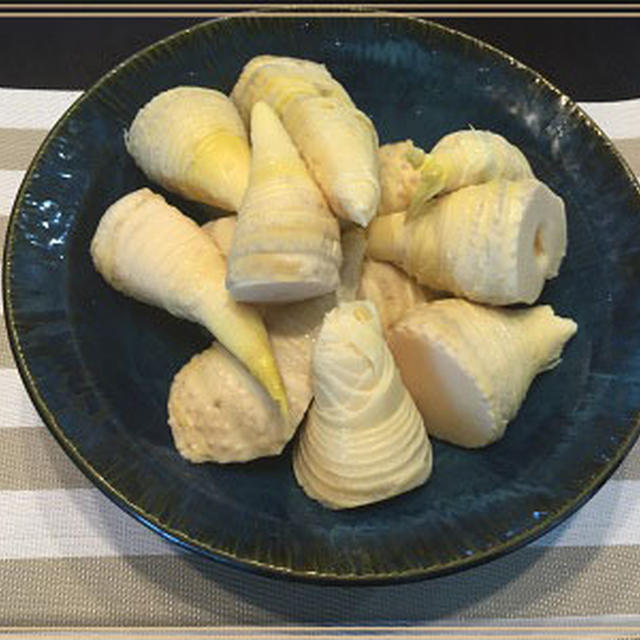 「ご飯食べさせて」は掘り立て筍で、旬の味わい