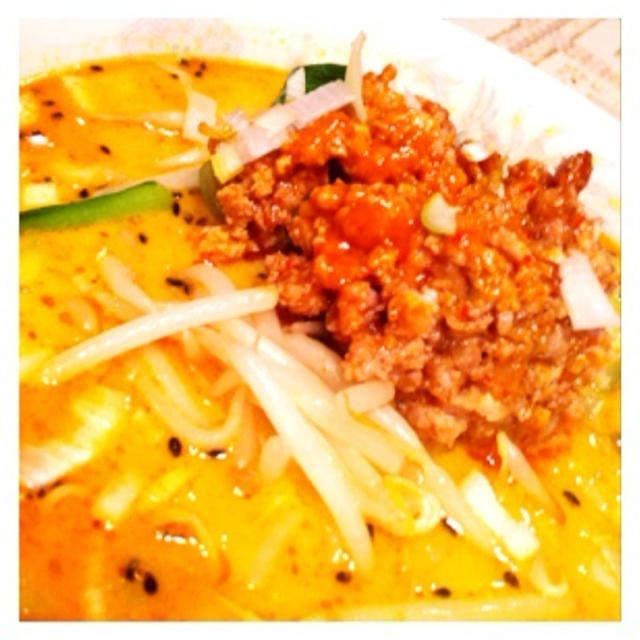 担々麺なう