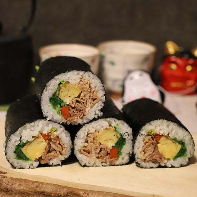 コストコ品だらけの恵方巻～！