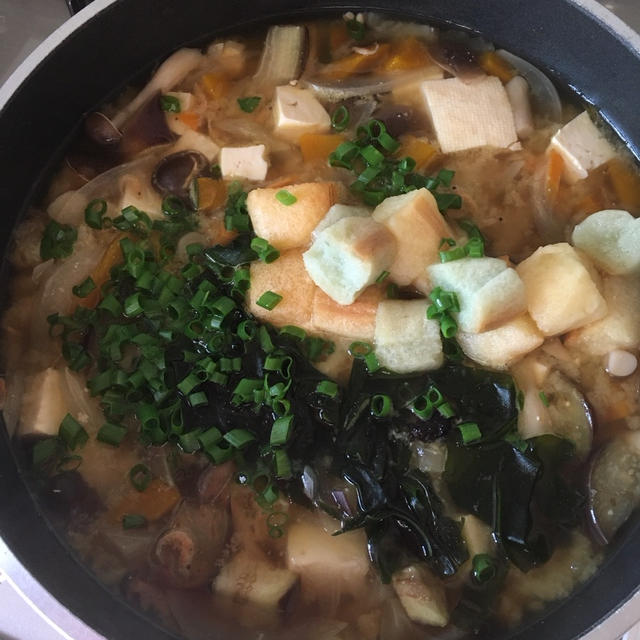 今日の朝味噌汁⭐︎
