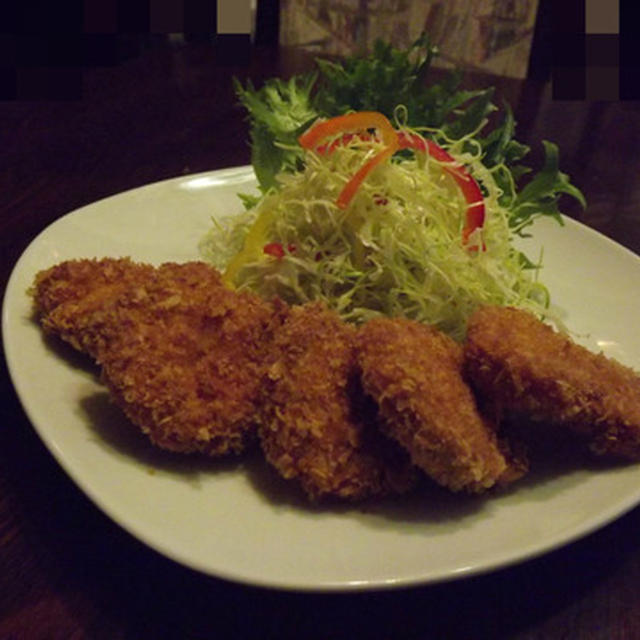 今夜は、豚のひれかつぅーー(^^♪