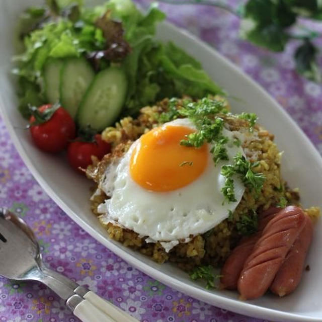 休日ご飯　　☆　我が家の新しい家族？