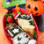 ハロウィン　帽子ガイコツ弁当