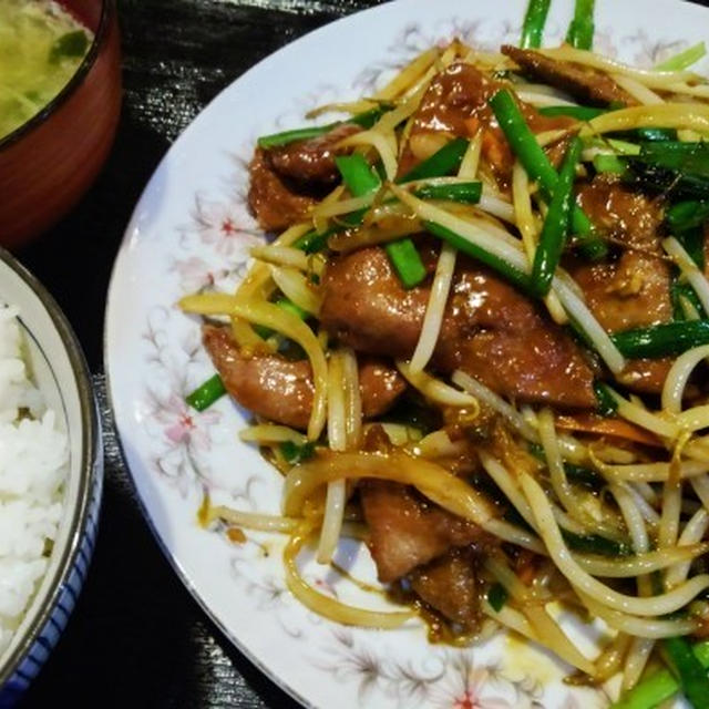■お外昼ご飯【愛川町　台湾料理の店・龍福園の　ニラレバ炒めご飯】