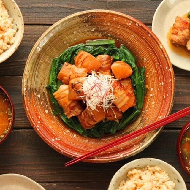 秋冬の定番に「大根の豚バラ巻き煮」我が家のkameyoレシピ