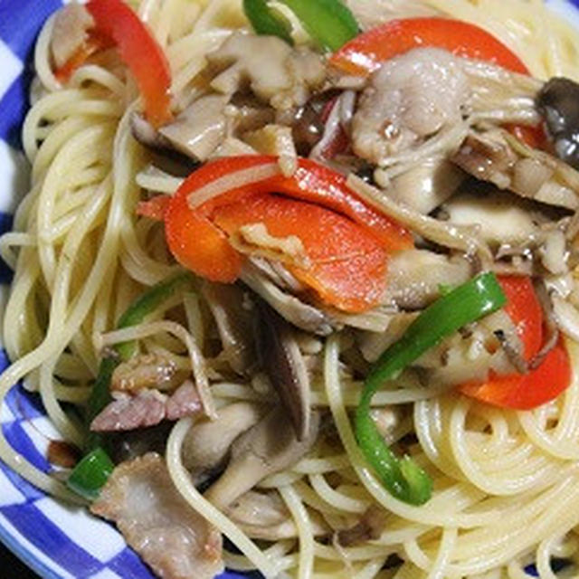 12月31日　　茸の和風パスタ