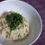 帆立缶で作る　お手軽パスタ