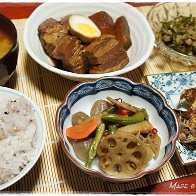 い〜っぱい食べたい！豚の角煮