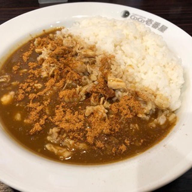 買い出し前にココイチで昼ごはん