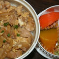 7月20日　　親子丼べんとう（練習）