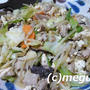 ブログをお休みしていて、ご紹介しなかった夕ご飯　豆腐チャンプル―＆生春巻き