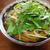 朝ご飯に「ねぎまうどん」