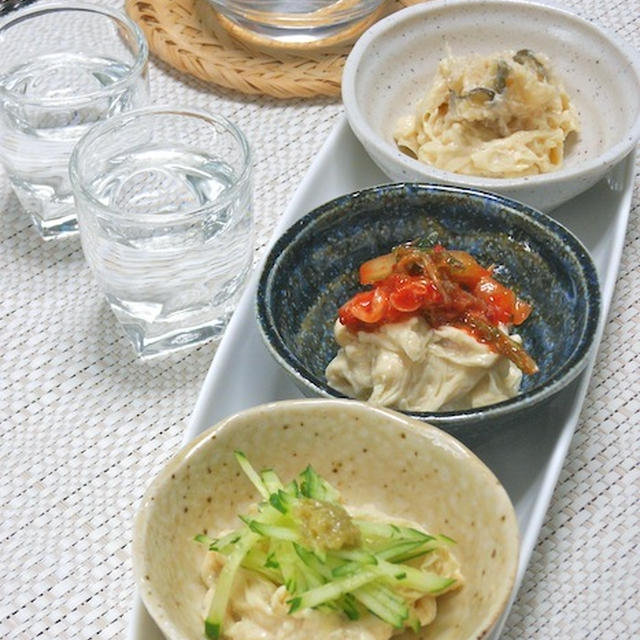 初夏の涼味おつまみは超簡単 のせるだけ 生湯葉のオードブルいろいろ By Akkiさん レシピブログ 料理ブログのレシピ満載