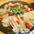 [スパイスアンバサダー]   鯛のカルパッチョ　レシピ