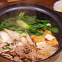 葉玉ねぎのすき焼き