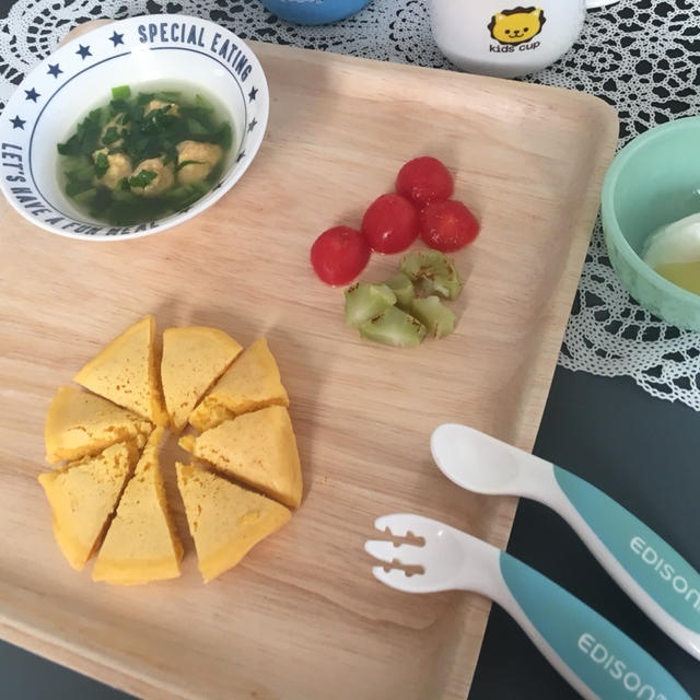 離乳食完了期 野菜ジュースのパンケーキ By うさぱんさん レシピブログ 料理ブログのレシピ満載