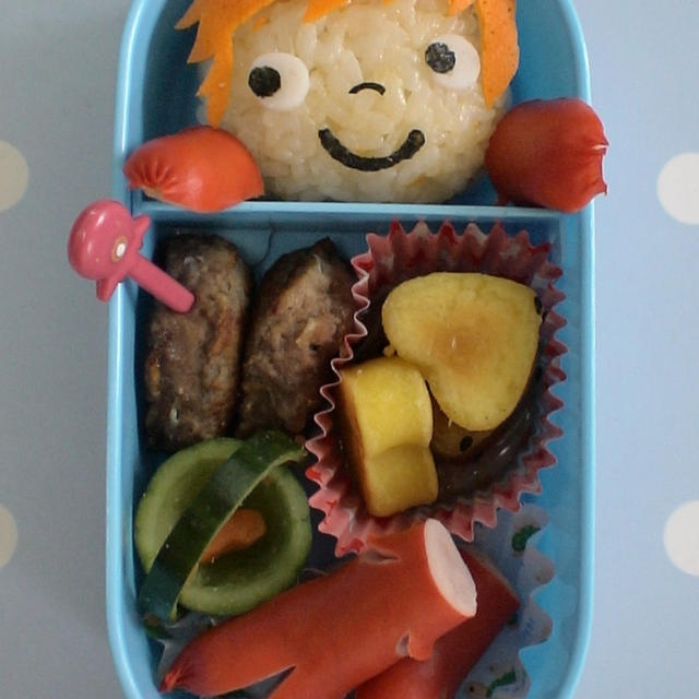 キャラ弁　ポニョ（崖の上のポニョ）