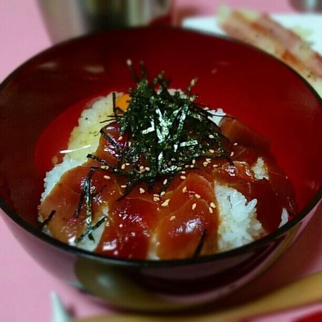 漬けまぐろ丼