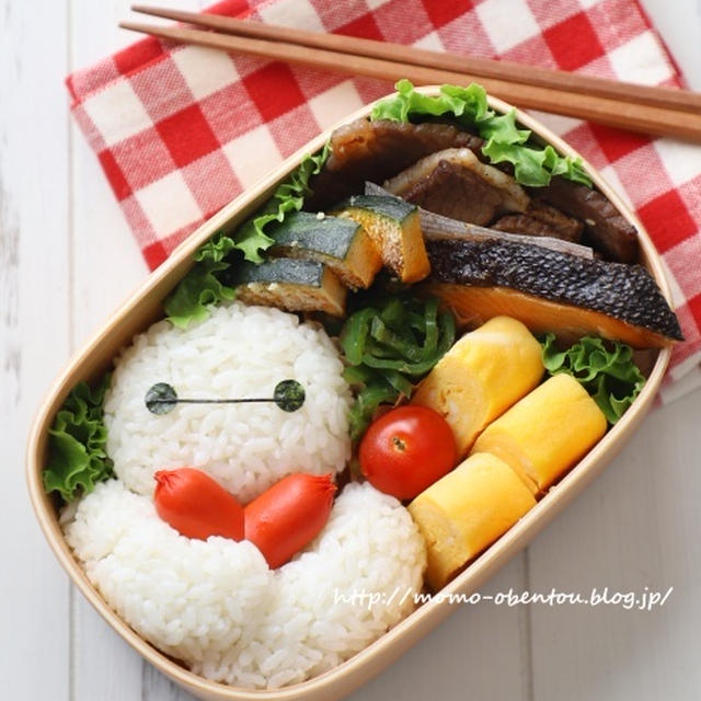 ベイマックスのお弁当＊キャラ弁