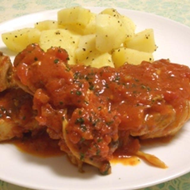 柔らかくて美味しい チキンのトマト煮 By Shioriさん レシピブログ 料理ブログのレシピ満載