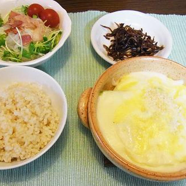 キャベツのグラタン&明日からＧＷ^_^;