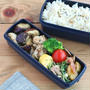 【#高校生弁当】鶏もも肉となすのハニーマスタード弁当♪