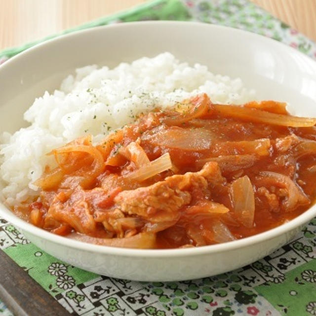 煮込まないからすぐできる！【15分123円ストックおかず♡ハヤシライス風煮込み】