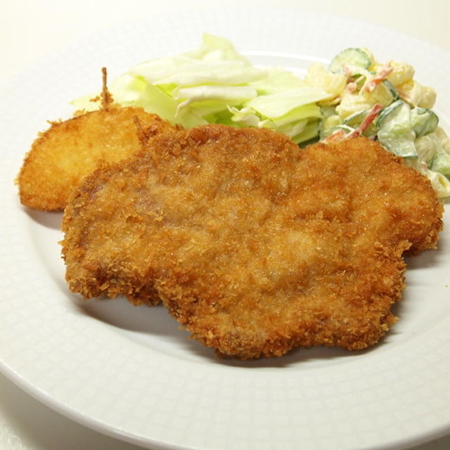 家人にはとんかつ