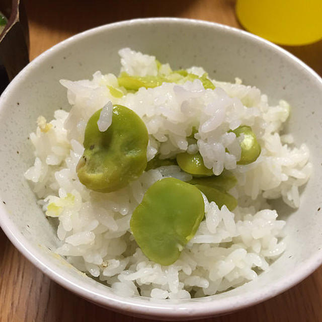 空豆ごはん