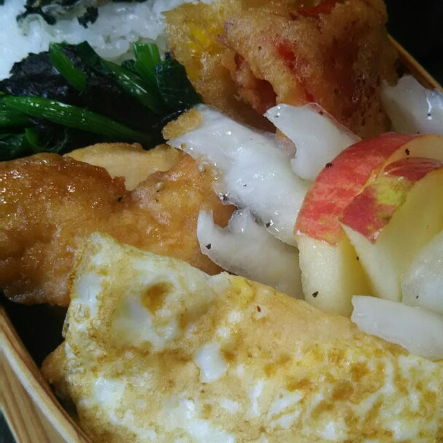 鶏天ぷら弁当
