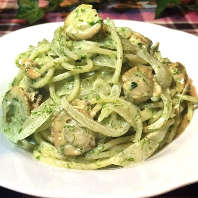 えっ？青海苔のクリームパスタ