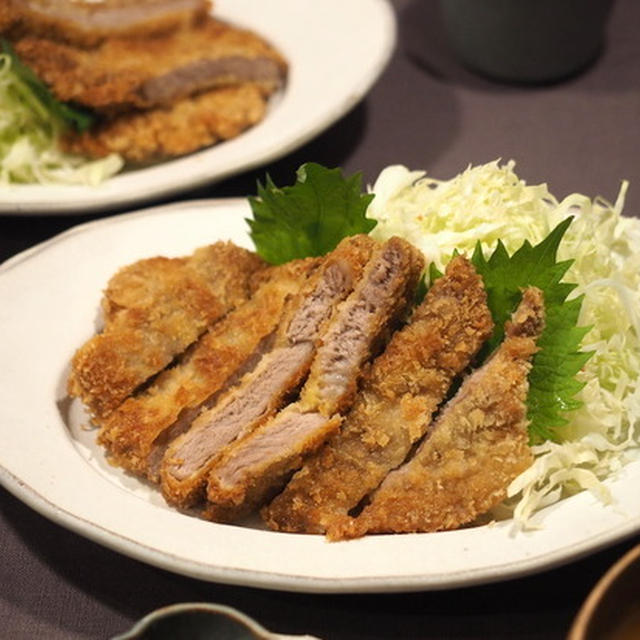 コストコのカナダ豚でロースカツの夜ごはん