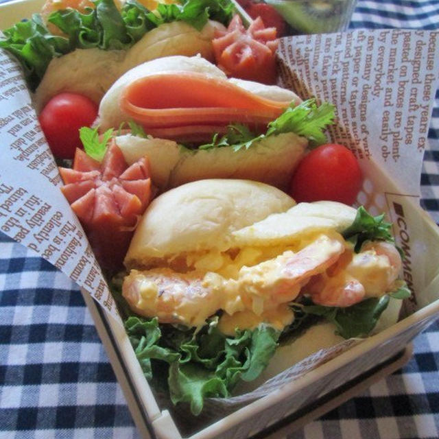 2.13　ごはんパンサンドでカラフルなお弁当