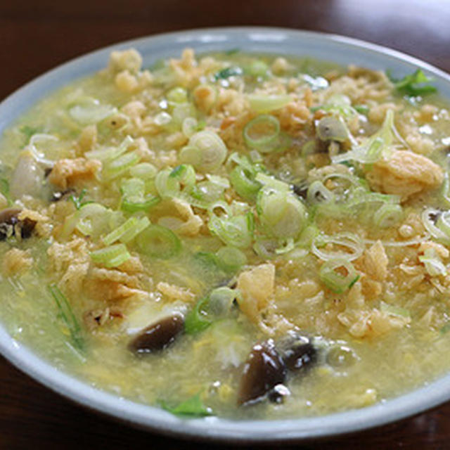 朝昼兼用で「あんかけ中華そば」