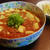 麻婆豆腐と春キャベツとささ身の胡麻酢和え