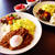 キッチンバサミでパセリ切っただけ・・・キーマーカレー（笑）