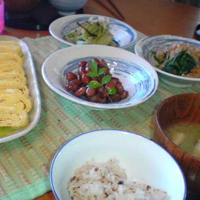 今日も元気に朝ごは?ん！！