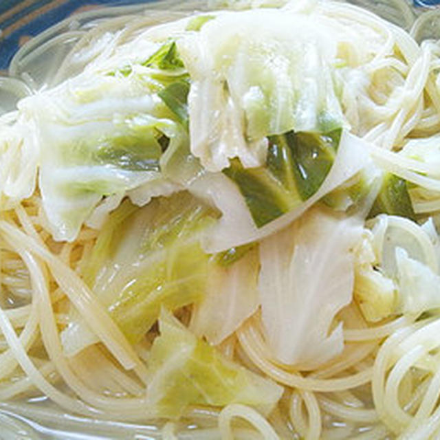 カツオだしのパスタ