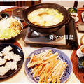 鍋料理「軍鶏鍋」＆「蟹すき」♪